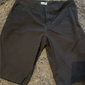 Women's Black Bermuda Shorts